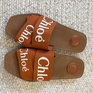 CHLOE Woody Sandals. Size 38. Fits like a US 7. Purchased for $600.